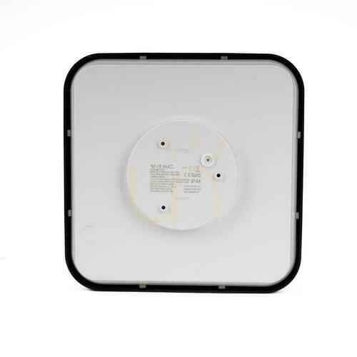 Check Plafond V-TAC 48W LED Square 42x42cm Surface Mounted IP44 Black VT-8630B 6500K 5160lm