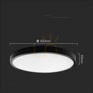 Plafond V-TAC 36W LED Round 42cm Surface Mounted Pilot Motion Sensor IP44 Black VT-8630S 4000K 3820lm 4 Plafond V-TAC 36W LED Round 42cm Surface Mounted Pilot Motion Sensor IP44 Black VT-8630S 4000K 3820lm small 4