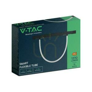 V-TAC VT-42112-S 11 W LED magnetic 48 V track luminaire, 1 m flexible tube, CCT, black 4 V-TAC VT-42112-S 11 W LED magnetic 48 V track luminaire, 1 m flexible tube, CCT, black small 4
