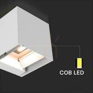 Solar V-TAC 9W LED COB Adjustable White Cube 15x15cm IP65 VT-11109 4000K 860lm wall luminaire. 7 Solar V-TAC 9W LED COB Adjustable White Cube 15x15cm IP65 VT-11109 4000K 860lm wall luminaire. small 7