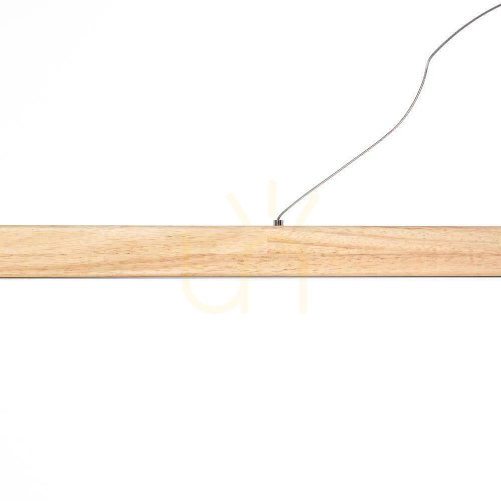 Display V-TAC pendant luminaire 12W LED Wood VT-7582 4000K 1440lm V-TAC pendant luminaire 12W LED Wood VT-7582 4000K 1440lm