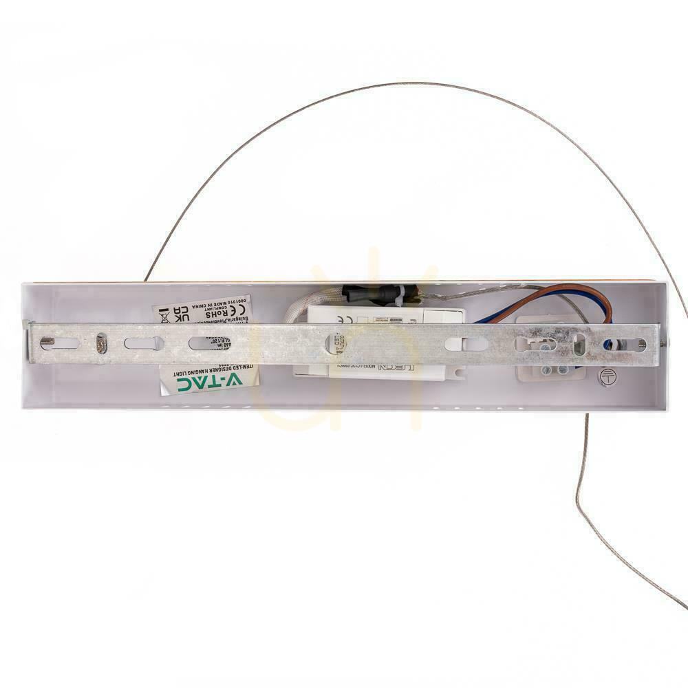 Check V-TAC pendant luminaire 12W LED Wood VT-7582 4000K 1440lm V-TAC pendant luminaire 12W LED Wood VT-7582 4000K 1440lm