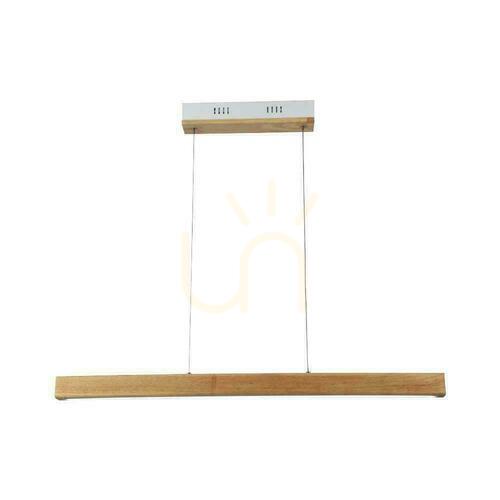 Check V-TAC pendant luminaire 12W LED Wood VT-7582 4000K 1440lm
