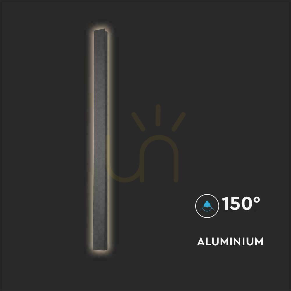 Preview LED Line V-TAC 10W IP65 Black 51cm VT-1173 3000K 1250lm Wall Mounting. LED Line V-TAC 10W IP65 Black 51cm VT-1173 3000K 1250lm Wall Mounting.