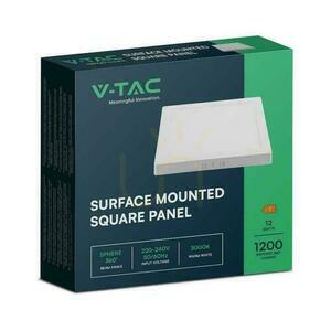 V-TAC Surface Mounted LED Panel Premium Downlight 12W Square 170x170 VT-60012 4000K 1200lm. 2 V-TAC Surface Mounted LED Panel Premium Downlight 12W Square 170x170 VT-60012 4000K 1200lm. small 2