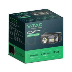 V-TAC 3W SMD Charging USB-C IP43 VT-9902 190lm 3-in-1 Head Bike Flashlight. 4 V-TAC 3W SMD Charging USB-C IP43 VT-9902 190lm 3-in-1 Head Bike Flashlight. small 4