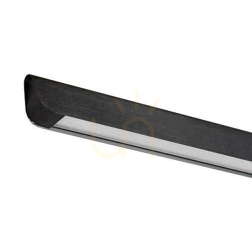 Check V-TAC LED Linear SAMSUNG CHIP LIFUD Driver 36W 100st CCT Suspended 120cm Black VT-7-35 3000K-4000K-6400K 2880lm 5 Year Warranty