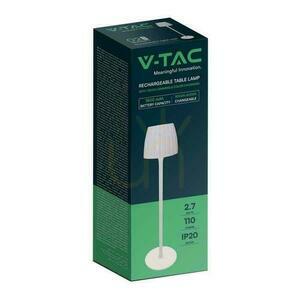 V-TAC 2.7W LED Nightstand Lamp 34cm USB Charging Dimmable White VT-7967 3000K-6000K 110lm 3 V-TAC 2.7W LED Nightstand Lamp 34cm USB Charging Dimmable White VT-7967 3000K-6000K 110lm small 3