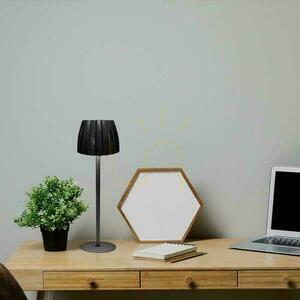 V-TAC 2.7W LED Nightstand Lamp 34cm USB Charging Dimmable Black VT-7967 3000K-6000K 110lm 1 V-TAC 2.7W LED Nightstand Lamp 34cm USB Charging Dimmable Black VT-7967 3000K-6000K 110lm small 1