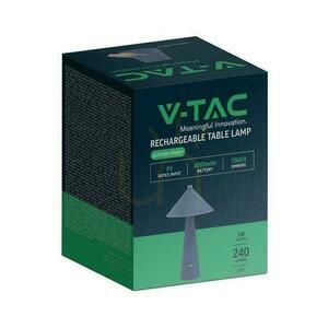 V-TAC VT-10117 blue LED table lamp, 3 W, 33 cm, rechargeable with USB-C small 4