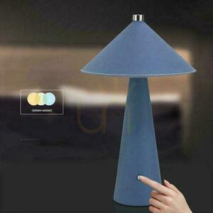 V-TAC VT-10117 blue LED table lamp, 3 W, 33 cm, rechargeable with USB-C small 6