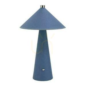 V-TAC VT-10117 blue LED table lamp, 3 W, 33 cm, rechargeable with USB-C small 0