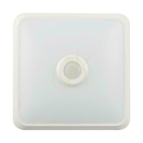 Check LED Plafond V-TAC SAMSUNG CHIP 12W 29x29cm CCT Motion Sensor Square White VT-81003 3000K-4000K-6000K 1100lm 5 Years Warranty