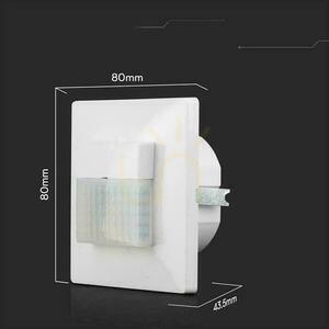 Flush Mounted IR 200W Infrared Motion Sensor V-TAC White VT-81009 5 Year Warranty. 6 Flush Mounted IR 200W Infrared Motion Sensor V-TAC White VT-81009 5 Year Warranty. small 6