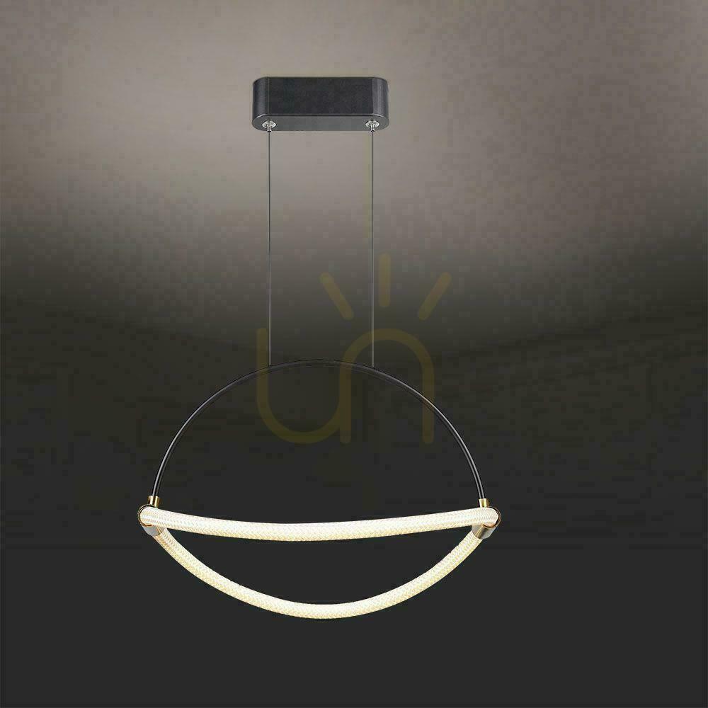 Preview V-TAC 12W LED pendant luminaire 40cm Black VT-10124 3000K 1440lm V-TAC 12W LED pendant luminaire 40cm Black VT-10124 3000K 1440lm