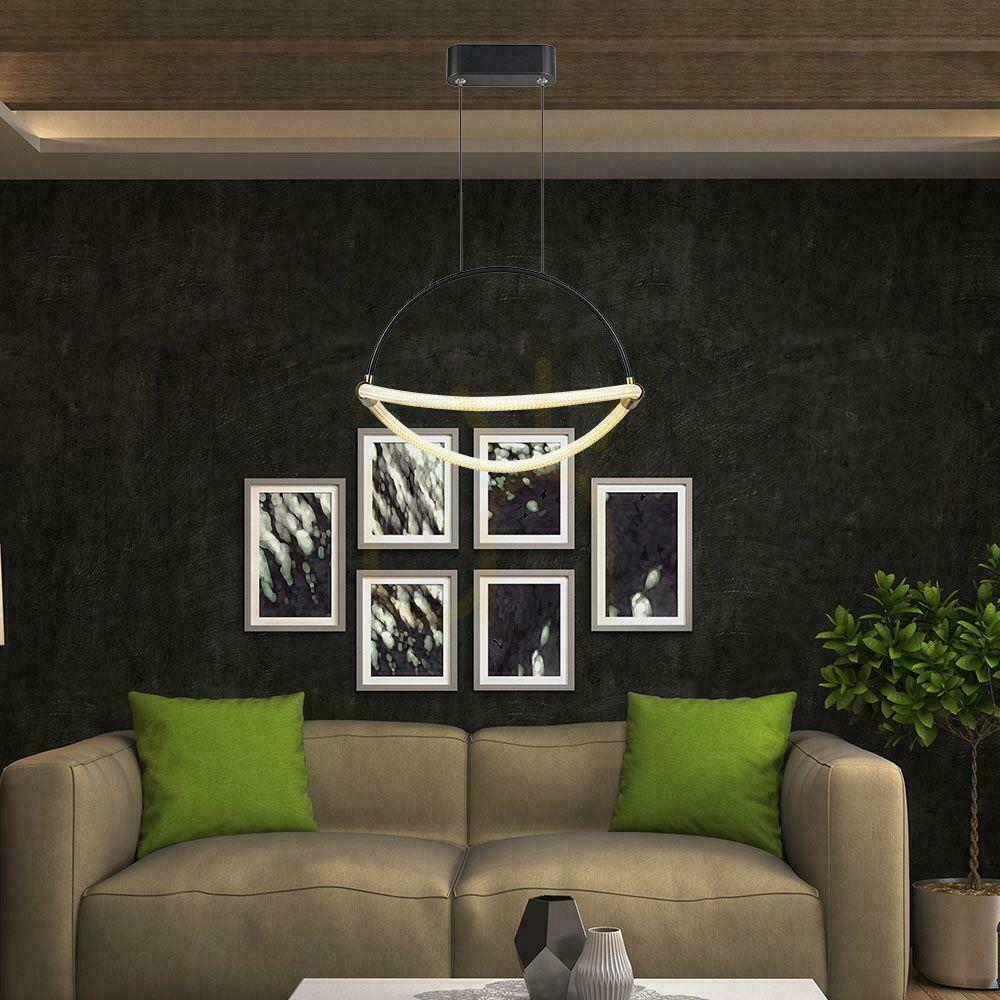 Display V-TAC 12W LED pendant luminaire 40cm Black VT-10124 3000K 1440lm V-TAC 12W LED pendant luminaire 40cm Black VT-10124 3000K 1440lm