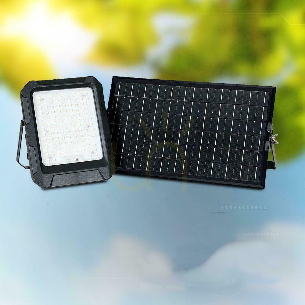 Preview V-TAC Solar LED Projector 15W Remote Control, AUTO, Timer, IP65 Black VT-102W 4000K 1800lm V-TAC Solar LED Projector 15W Remote Control, AUTO, Timer, IP65 Black VT-102W 4000K 1800lm
