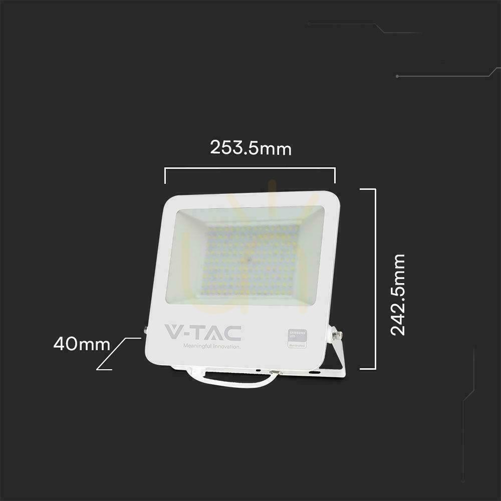 Preview LED Projector V-TAC 100W 100Lm/W Cable 1mb SAMSUNG CHIP White VT-44104 6500K 8700lm 5 Years Warranty LED Projector V-TAC 100W 100Lm/W Cable 1mb SAMSUNG CHIP White VT-44104 6500K 8700lm 5 Years Warranty
