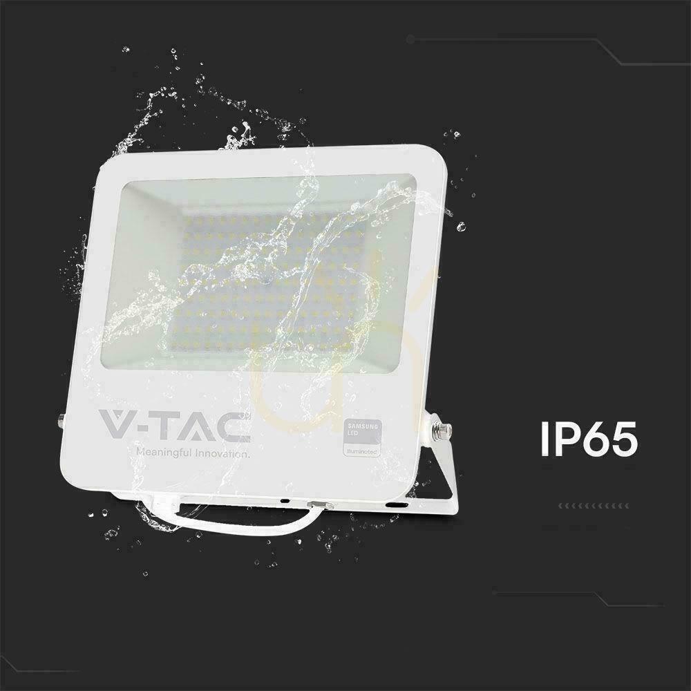 Show LED Projector V-TAC 100W 100Lm/W Cable 1mb SAMSUNG CHIP White VT-44104 6500K 8700lm 5 Years Warranty LED Projector V-TAC 100W 100Lm/W Cable 1mb SAMSUNG CHIP White VT-44104 6500K 8700lm 5 Years Warranty