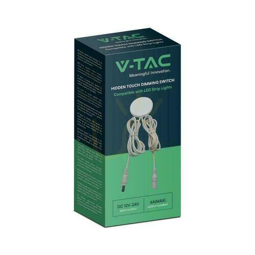 Check Touch Switch Concealed Undercounter Furniture V-TAC White VT-2412