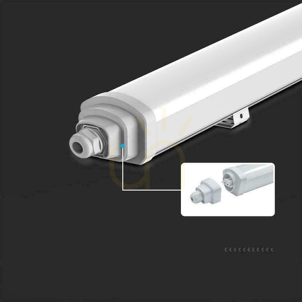 Preview V-TAC SAMSUNG CHIP GT-SERIES 60cm 18W 120Lm/W VT-12017 6500K 2160lm Hermetic LED Luminaire 3 Years Warranty V-TAC SAMSUNG CHIP GT-SERIES 60cm 18W 120Lm/W VT-12017 6500K 2160lm Hermetic LED Luminaire 3 Years Warranty