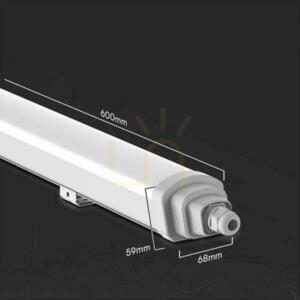 V-TAC SAMSUNG CHIP GT-SERIES 60cm 18W 120Lm/W VT-12017 6500K 2160lm Hermetic LED Luminaire 3 Years Warranty 4 V-TAC SAMSUNG CHIP GT-SERIES 60cm 18W 120Lm/W VT-12017 6500K 2160lm Hermetic LED Luminaire 3 Years Warranty small 4