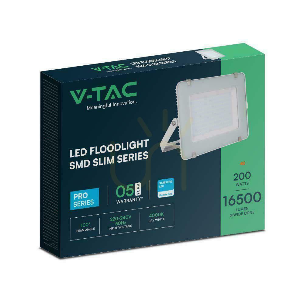 Check LED Projector V-TAC 200W SAMSUNG CHIP White VT-200 4000K 16500lm 5 Years Warranty LED Projector V-TAC 200W SAMSUNG CHIP White VT-200 4000K 16500lm 5 Years Warranty