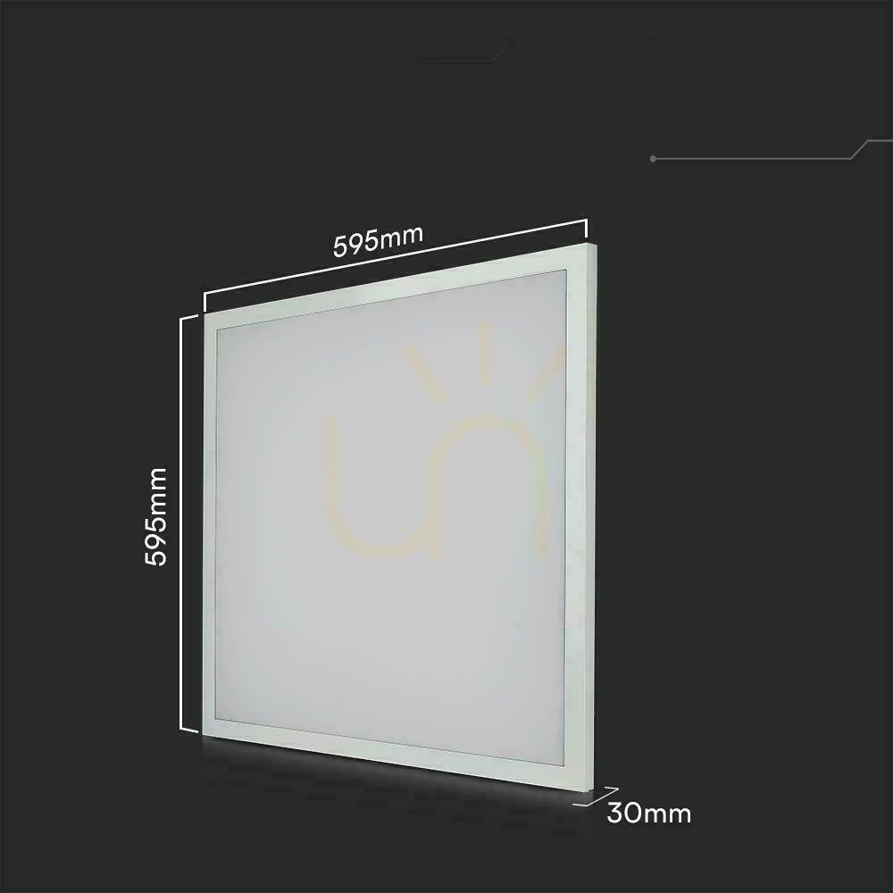 Show V-TAC 36W LED panel 595x595 SAMSUNG CHIP 2in1 surface/flush mount VT-6139 6500K 3960lm 3 Years Warranty V-TAC 36W LED panel 595x595 SAMSUNG CHIP 2in1 surface/flush mount VT-6139 6500K 3960lm 3 Years Warranty