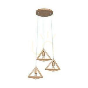 Pendant luminaire V-TAC 3xE24 WOOD VT-7977 0 Pendant luminaire V-TAC 3xE24 WOOD VT-7977 small 0