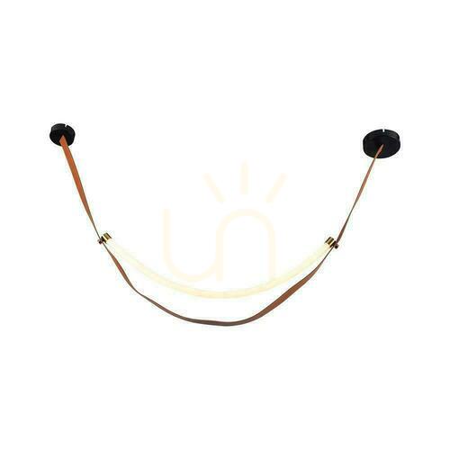 Check V-TAC LED pendant luminaire 12W Brown 166x12x12cm VT-7985 3000K 1440lm