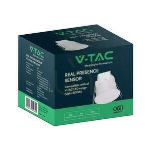 V-TAC Motion Presence Sensor Recessed Ceiling 360st fi76 600W White VT-81013 5 Year Warranty small 1
