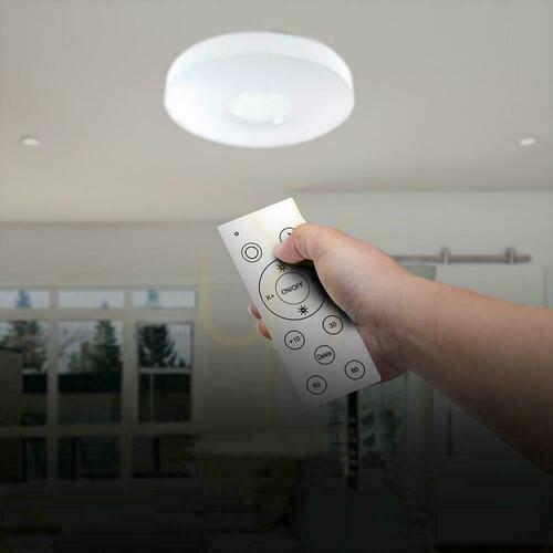Check V-TAC VICTORY VT-8566 60 W Ø49.5 cm CCT LED Ceiling Light with Remote Control