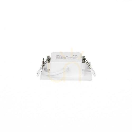 Check V-TAC 3W LED SAMSUNG CHIP Recessed Panel Square 90x90mm VT-61003SQ-S 4000K 330lm