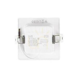 V-TAC 3W LED SAMSUNG CHIP Recessed Panel Square 90x90mm VT-61003SQ-S 6500K 330lm 2 V-TAC 3W LED SAMSUNG CHIP Recessed Panel Square 90x90mm VT-61003SQ-S 6500K 330lm small 2