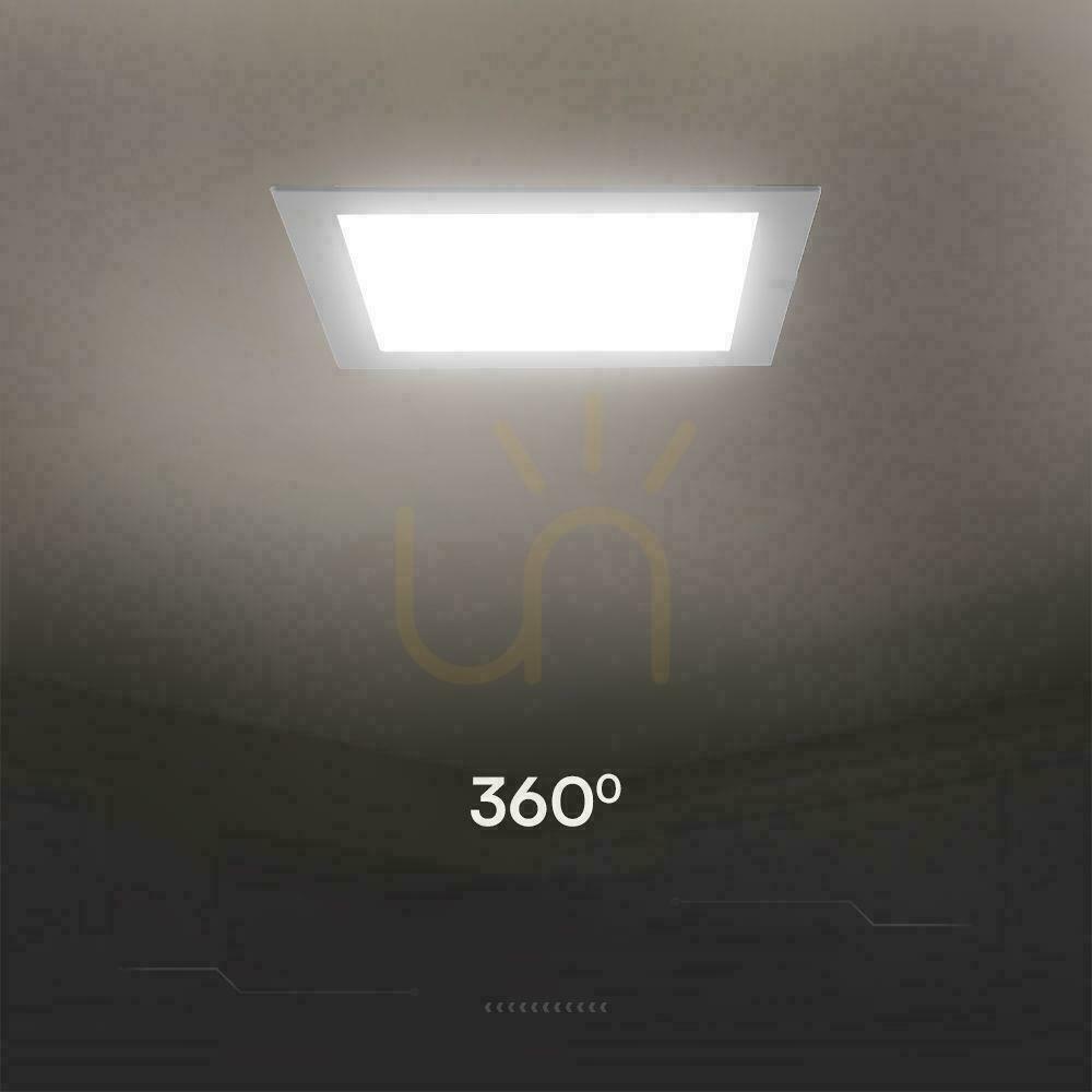 Check V-TAC 18W LED SAMSUNG CHIP Recessed Panel Square 295x295mm VT-61024SQ-S 3000K 2500lm V-TAC 18W LED SAMSUNG CHIP Recessed Panel Square 295x295mm VT-61024SQ-S 3000K 2500lm