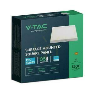 V-TAC 12W LED SAMSUNG CHIP Surface Panel Square 167x167mm VT-60012SQ-S 4000K 1200lm 2 V-TAC 12W LED SAMSUNG CHIP Surface Panel Square 167x167mm VT-60012SQ-S 4000K 1200lm small 2