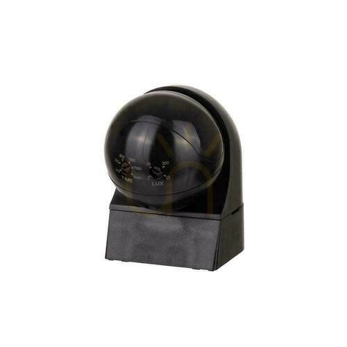 Check Wall Mounted Motion Sensor 180st Moving Head Black FULL BLACK V-TAC VT-8028