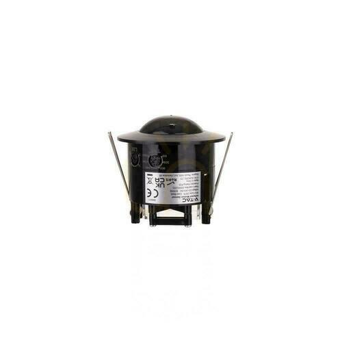 Check Ceiling Motion Sensor 360st Recessed Round Black FULL BLACK V-TAC VT-8029