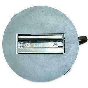 Black ceiling base with 130mm 3-phase track V-TAC VT-7110 small 0
