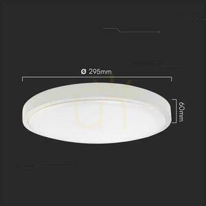 V-TAC VT-8624 LED Ceiling Light Round ⌀29 cm 24 W White 3000 K IP44 3 V-TAC VT-8624 LED Ceiling Light Round ⌀29 cm 24 W White 3000 K IP44 small 3