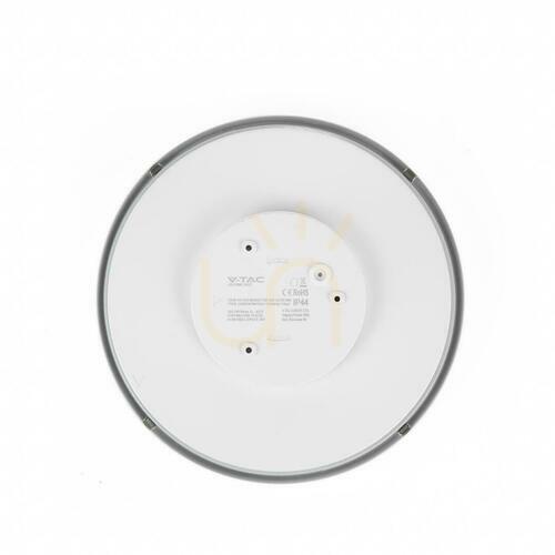 Check Plafond V-TAC 36W LED SAMSUNG CHIP Round 35cm Surface Mounted IP44 White VT-8630 3000K 3820lm 5 Years Warranty