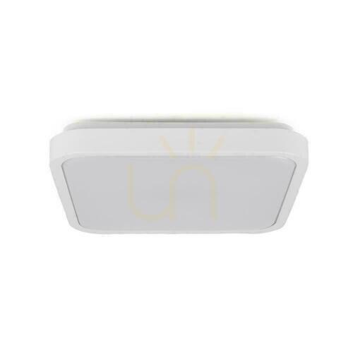 Check Plafond V-TAC 24W LED SAMSUNG CHIP Square 29x29cm Surface-mounted IP44 White VT-8624 3000K 2500lm 5 Years Warranty