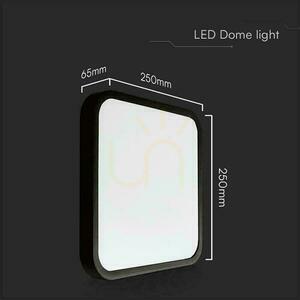 Plafond V-TAC 18W LED SAMSUNG CHIP Square 25x25cm Surface-mounted IP44 Black VT-8618B 3000K 1830lm 5 Years Warranty 3 Plafond V-TAC 18W LED SAMSUNG CHIP Square 25x25cm Surface-mounted IP44 Black VT-8618B 3000K 1830lm 5 Years Warranty small 3