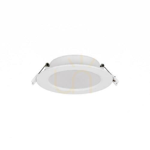 Check V-TAC 6W LED SAMSUNG CHIP Recessed Panel Round 120x28mm VT-61006RD-S 3000K 660lm 5 Year Warranty
