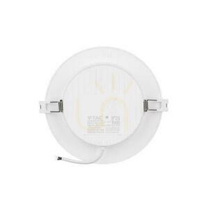 V-TAC 12W LED SAMSUNG CHIP Recessed Panel Round 170x28mm VT-61012RD-S 4000K 1200lm 5 Year Warranty small 2
