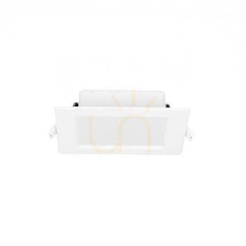 Check V-TAC 6W LED SAMSUNG CHIP Recessed Panel Square 120x120mm VT-61006SQ-S 6500K 660lm