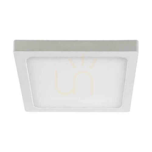 Check V-TAC 18W LED SAMSUNG CHIP Surface Panel Square 214x214mm VT-60018SQ-S 6500K 1850lm