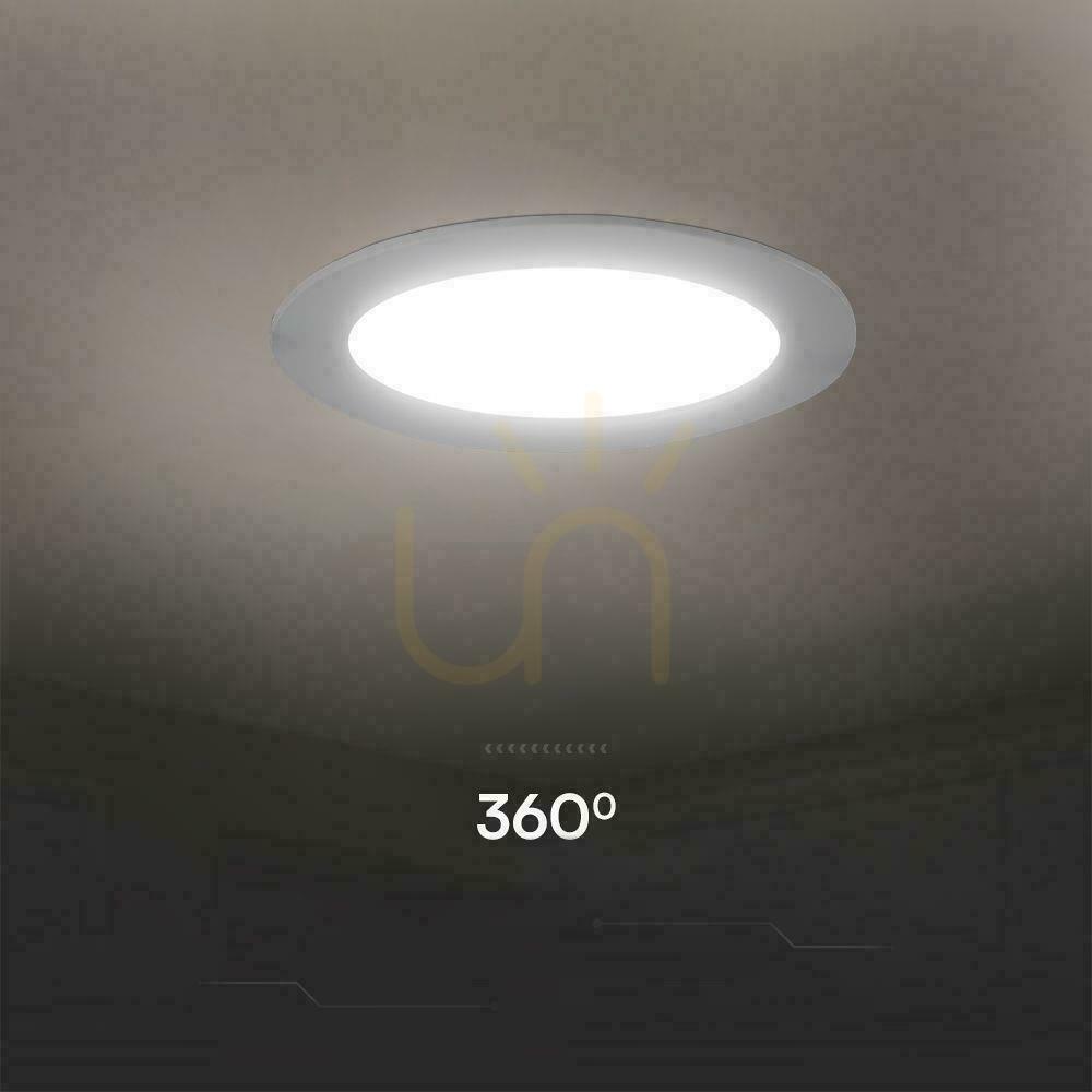 Check V-TAC 24W LED SAMSUNG CHIP Recessed Panel Round 294x29mm VT-61024RD-S 3000K 2500lm 5 Year Warranty V-TAC 24W LED SAMSUNG CHIP Recessed Panel Round 294x29mm VT-61024RD-S 3000K 2500lm 5 Year Warranty