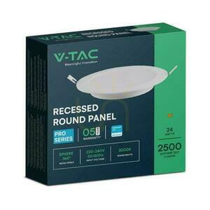 V-TAC 24W LED SAMSUNG CHIP Recessed Panel Round 294x29mm VT-61024RD-S 3000K 2500lm 5 Year Warranty 3 V-TAC 24W LED SAMSUNG CHIP Recessed Panel Round 294x29mm VT-61024RD-S 3000K 2500lm 5 Year Warranty small 3