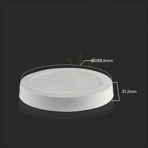 V-TAC 24W LED SAMSUNG CHIP Surface Panel Round 288x31mm VT-60024RD-S 4000K 2500lm 3 V-TAC 24W LED SAMSUNG CHIP Surface Panel Round 288x31mm VT-60024RD-S 4000K 2500lm small 3